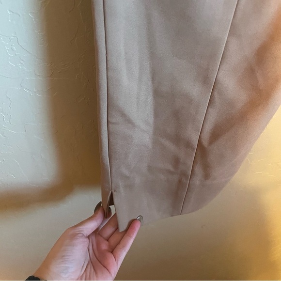 Express Camel Editor Slacks Trousers - Picture 9 of 9